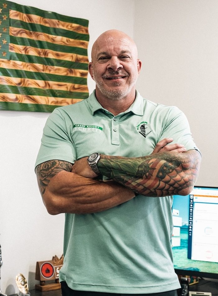 Steve O'Neal Green Knight Security Headshot